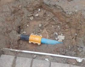 大石桥水管漏水检测的情况